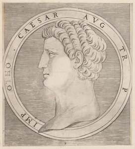 Speculum Romanae Magnificentiae: Otho, des Douze Césars - Marcantonio Raimondi