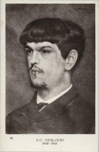 Claude Debussy, compositeur français (1862-1918)