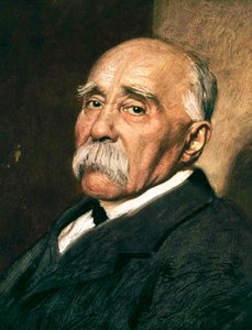 Georges Clemenceau, Premier ministre français (1841-1929) vers 1920