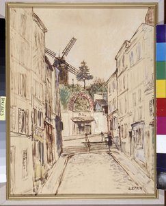 Le Moulin de la Galette - Marcel Leprin