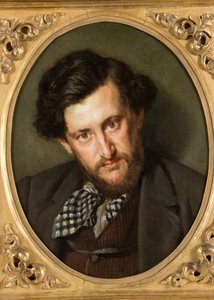 Portrait de Georges Lafenestre 1837-1919, 1865 - Marcellin Gilbert Desboutin