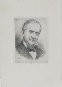 Portrait de Paul Durand-Ruel 1831-1922, 1882 - Marcellin Gilbert Desboutin