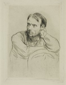 Portrait de Renoir - Marcellin Gilbert Desboutin
