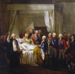 La Mort de Stanisław II Auguste Poniatowski, après 1798