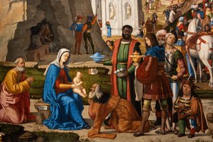 Adoration des Mages (détail)
