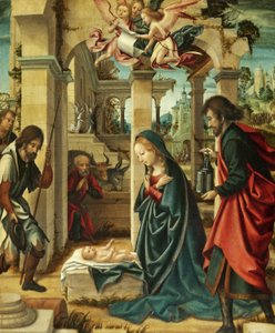 Adoration des bergers - Marcellus (attr. to) Coffermans