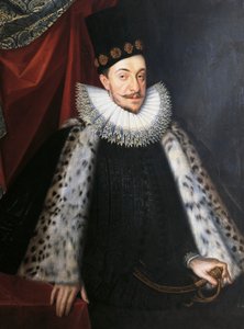 Portrait de Sigismond III Vasa, roi de Suède et de Pologne, par Martin Kober - Marcin Kober