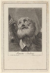 Saint André - Marco Alvise Pitteri after Giovanni Battista Piazzetta