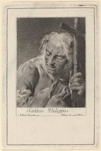 Sanctus Phillipus - Marco Alvise Pitteri after Giovanni Battista Piazzetta