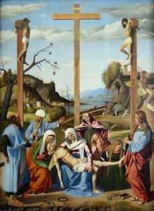 La lamentation sur le Christ mort - Marco Basaiti