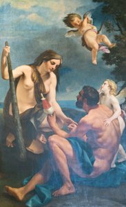 Hercule et Omphale - Marco Benefial