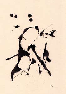 Tache, 2018 (encre sur papier)