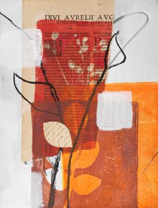 Collage avec Calla, 2024 (techniques mixtes)