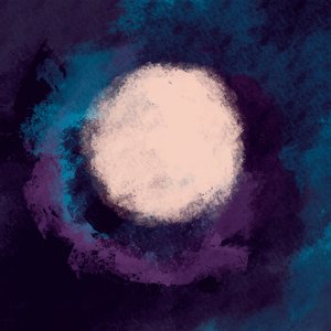 Pleine lune, 2024 (peinture numérique)