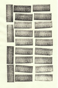 Stones_22, 2017 (tampons en caoutchouc) - Marco Campedelli