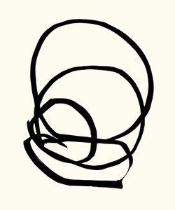 Vibration_02, 2023 (encre sur papier)