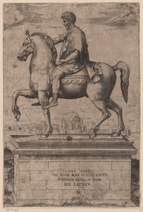 Statue équestre de Marc Aurèle - Marco Dente