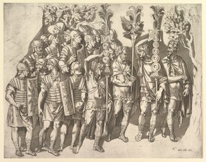 Speculum Romanae Magnificentiae : Une légion romaine de la colonne de Trajan, 16ème siècle