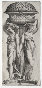 La Cassollette : Femmes soutenant une urne - Marco Dente