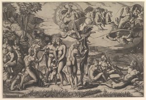 Le Jugement de Pâris, 1515-27 - Marco Dente