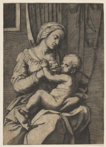 Vierge allaitant l