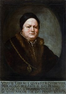 Portrait du peintre Pietro Liberi - Marco Liberi