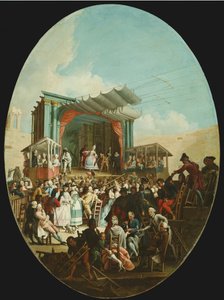 Une comédie italienne à Vérone, 1772