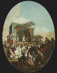Une comédie italienne à Vérone, 1772