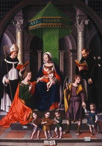 Le Mariage Mystique de Sainte Catherine avec l