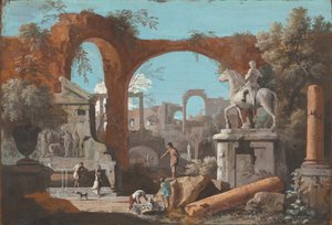 Un caprice de ruines romaines - Marco Ricci