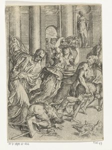 Christ chasse les changeurs du temple