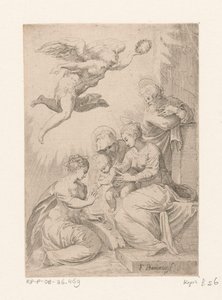 Mariage mystique de sainte Catherine - Marco dell