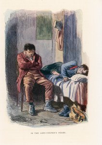 Illustration pour Our Mutual Friend (lithographie couleur) - Marcus (after) Stone