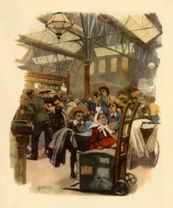 Gare de Cannon Street, vers 1900, 1945