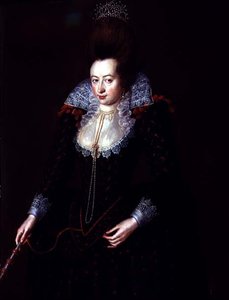 Portrait de Lady Mountjoy, âgée de 29 ans - Marcus Gheeraerts