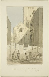 Découverte de la fenêtre est de All Saints