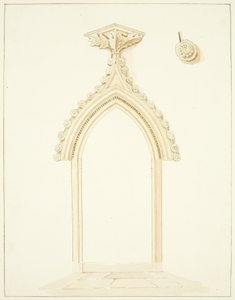 Porte de la salle de la sacristie de la cathédrale de Bristol - Marcus H. Homes
