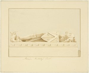 Effigie de Maurice, 7e comte de Berkeley, dans la cathédrale de Bristol - Marcus H. Homes