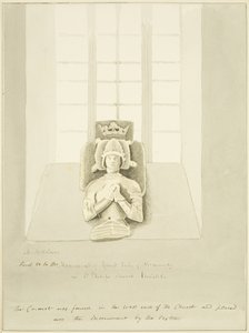 Effigie de Robert, duc de Normandie, à St Philip