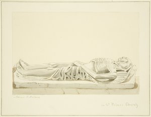 Effigie sur un monument dans l
