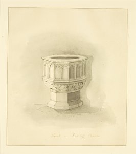 Fonts baptismaux dans l