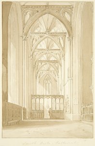 Bas-côté sud de la cathédrale de Bristol