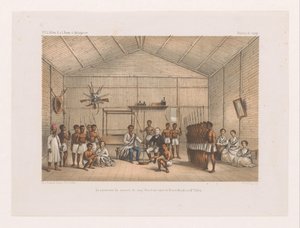 Visite au prince Ratsiba et cérémonie du serment de sang - Marcus Jacob Goedkind