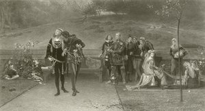 Édouard II et Piers Gaveston
