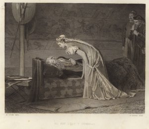Le Roi Lear et Cordelia - Marcus Stone