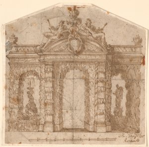 Décoration de jardin architecturale avec fontaine