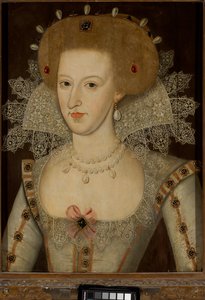 Anne de Danemark, reine de Jacques I & VI (1574-1619) - Marcus the Younger (circle of) Gheeraerts