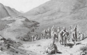 Migration des tribus sumériennes (litho) - Margaret (after) Dovaston
