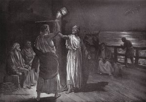 "Frappez, mais écoutez-moi" (litho) - Margaret (after) Dovaston