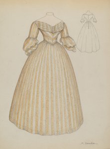 Robe de mariée, vers 1936 - Margaret Concha